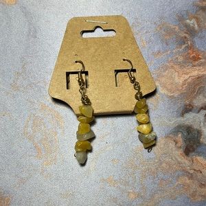 handmade dainty crystal earrings